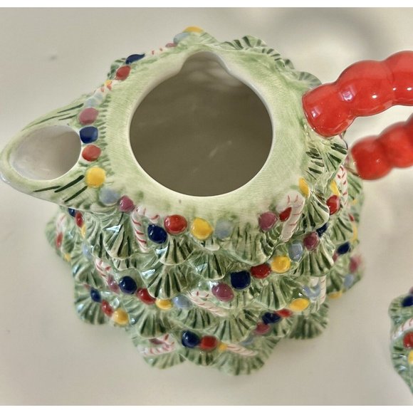 Christopher Radko Traditions Holiday Celebrations Christmas Tree Creamer  5" - Picture 4 of 7